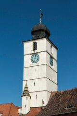 Fototapeta premium The Council Tower, Turnul Sfatului, Sibiu, Romania, Europe