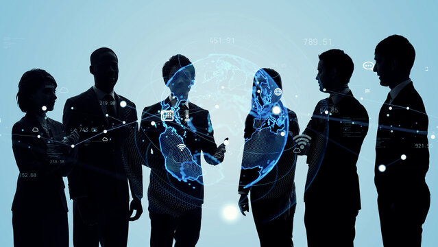 Global business concept. Worldwide business. Management strategy.