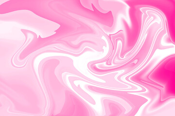 Fototapeta premium silk splash isolated on white background. Elegant light pink red and white silk or satin textures Abstract designs for background. With copy space.