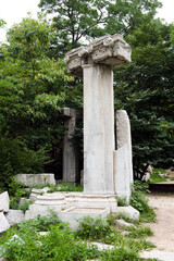 The Old Summer Palace Ruins Park in Beijing, China