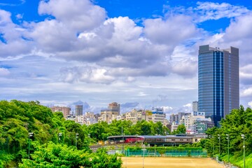 Fototapeta premium 東京 四谷 2022夏 