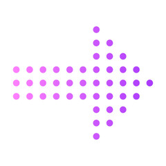 right arrow gradient icon