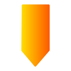 down arrow gradient icon