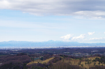 Fototapeta premium 仙元山から見える風景