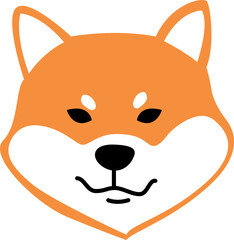 shiba inu illustration