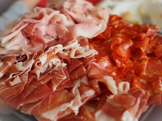 クリスマスの豪華な食事