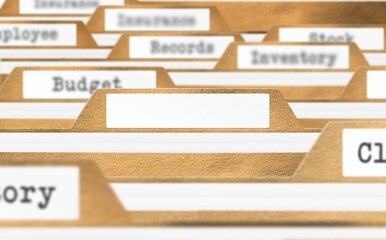 Digital composite of folders 