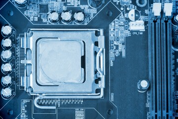 Close-up of circuit board