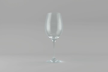 Close up of empty glass