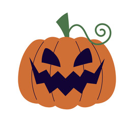 Fototapeta premium halloween scary pumpkin