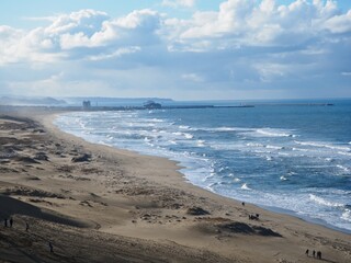 鳥取砂丘と青空
