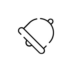 Alarm, Timer  Line Icon Vector Illustration Logo Template. Suitable For Many Purposes.