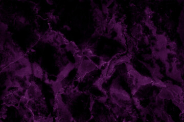 Dark purple marble texture background with high resolution, counter top view of natural tiles stone in seamless glitter pattern and luxurious.