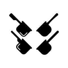 water dipper icon design vector templates