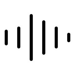 audio wave icon
