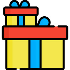 Easter color liner icon vector