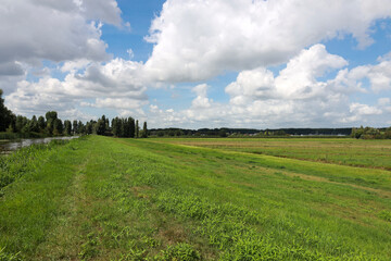 Clouds above the north part of the Zuidplaspolder in Nieuwerkerk aan den IJssel