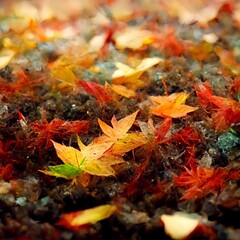 autumn leaves background