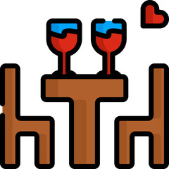 love color icon vector