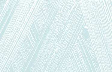 Obraz premium Grunge texture. Distress blue rough trace. Decent