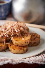 長芋のステーキ