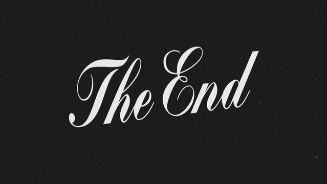 The End Vintage Film