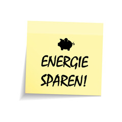 Energie Sparen, Erinnerung 