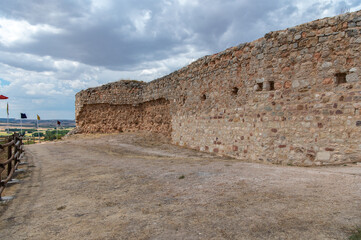 Medieval castle of San Esteban de Gormaz (Soria, Spain)