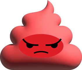 cute poop 3D emoticons