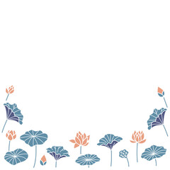 蓮のイラスト８