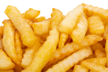 french fries isolated