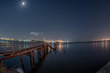 Obraz premium 名古屋港夜景