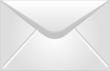 Simple mail envelope icon