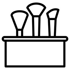 makeup tools icon