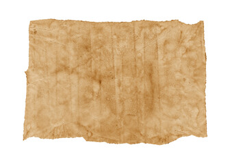 Old crumpled paper texture background