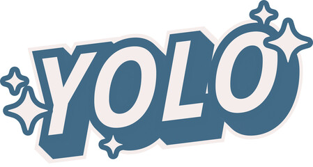 YOLO sticker