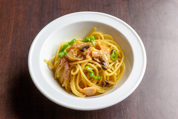 ボルチーニソースパスタ