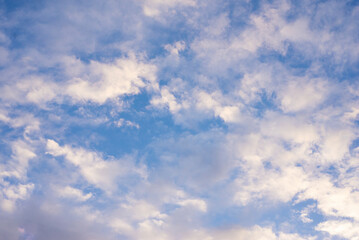 concept abstract background blue sky with clouds