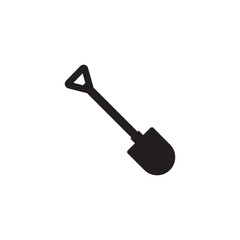 shovel vector icon