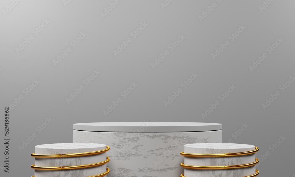 Aufkleber textured podium scene background for product presentation on 3d rendering