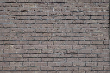 Background - dark chocolate brown brick wall texture