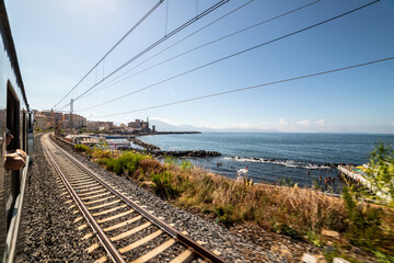 Landscape from Naples, Italy.