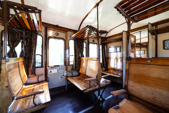 Historical train in Italy