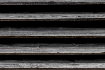 Gray natural striped wood panel background