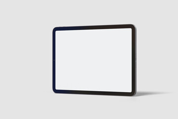 Tablet mockup right side view