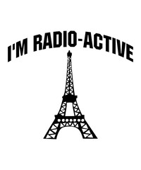 I'm Radio Activeis a vector design for printing on various surfaces like t shirt, mug etc. 
