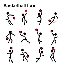 basketball icon gesture