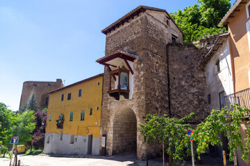 Arco de la Guía (siglo XIX). Brihuega, Guadalajara, España.
