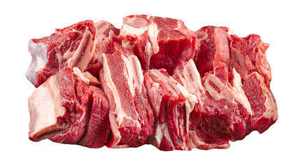 Isolated png raw mutton brisket png