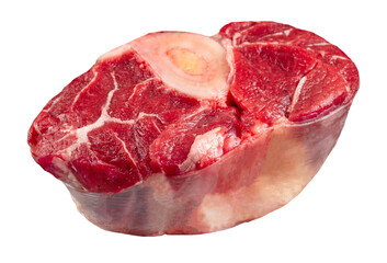 Isolated png raw beef shank